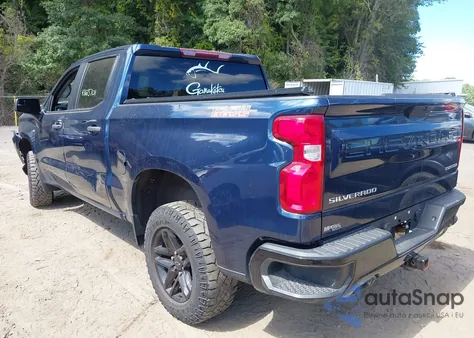 2021 Chevrolet Silverado 1500 4Wd Short Bed Custom Trail Boss/4Wd Standard Bed Custom Trail Boss z USA, uszkodzony, nr VIN 1GCPYCEL3MZ426231